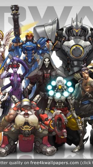 cool overwatch 4k wallpaper 1080x1920 for iphone 7