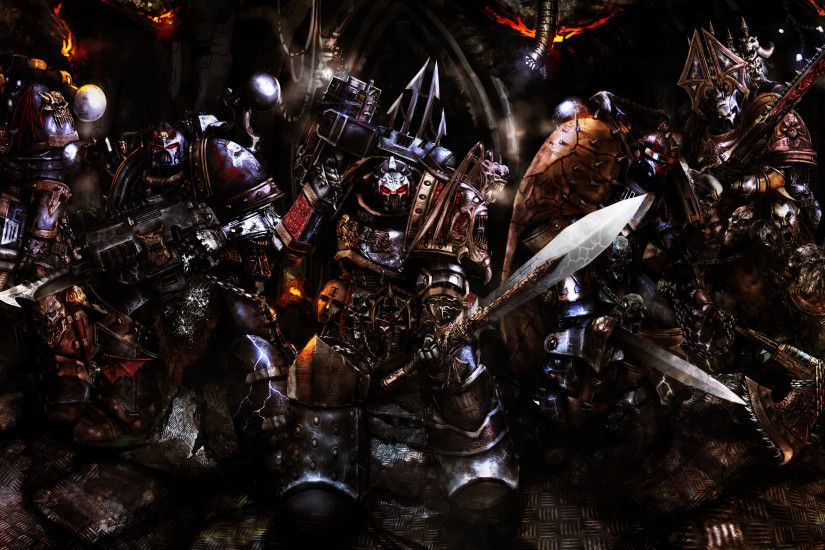 Chaos Space Marines Wallpapers Wallpaper 2880Ã1800