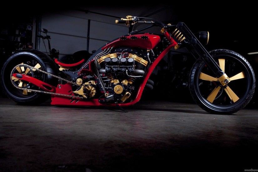 Harley Davidson & Chopper 1280x800 1440x900 1680x1050 1920x1200