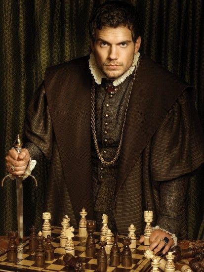 Henry Cavill on "The Tudors" season 2 promo stills