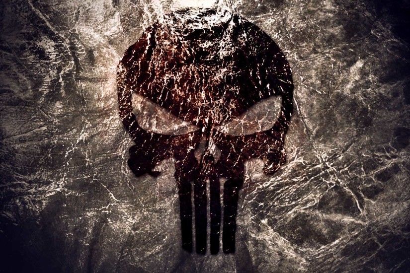 The Punisher Texture Logo Wallpaper Download Wallpaper from .