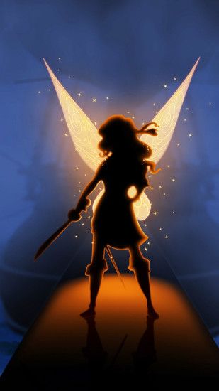 zarina pirate fairy silouhette | Pirate fairy silhouette HD samsung galaxy  s4 wallpaper