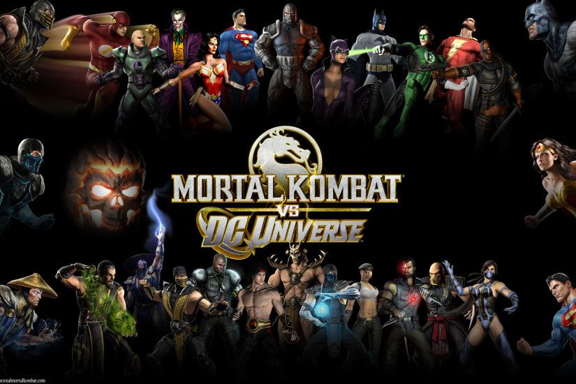 Mortal Kombat Vs DC Universe. Download Mortal Kombat scorpion VS subzero  wallpaper