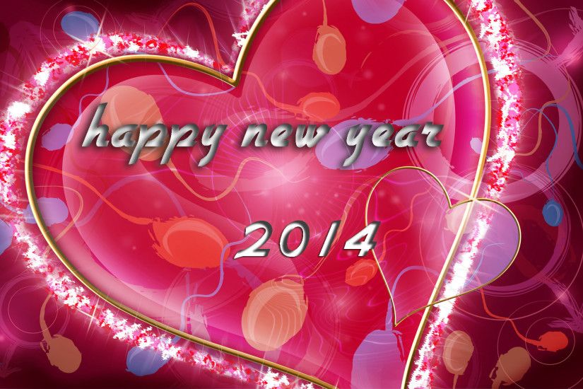 Happy New Year Love Free Wallpaper