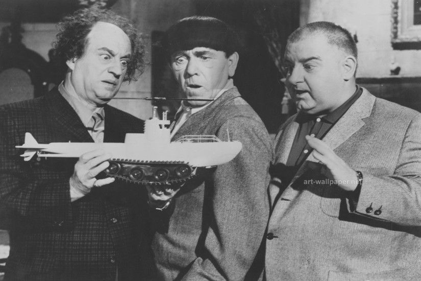 The Three Stooges Wallpaper Poster