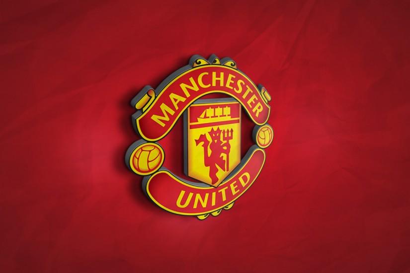 Manchester United 3D Logo Wallpaper