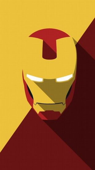 Iron Man Mask HD Mobile Wallpaper