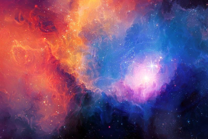 Colorful nebula wallpaper Â· Space Â· Nebula Â· 1920x1080; jpg