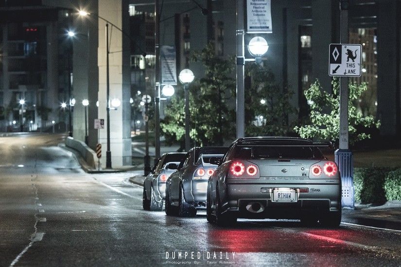 2 Nissan Skyline GT-R R34 HD Wallpapers | Backgrounds - Wallpaper Abyss