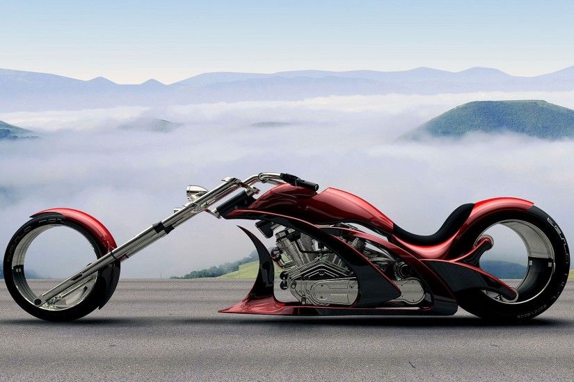 Chopper motorcycle