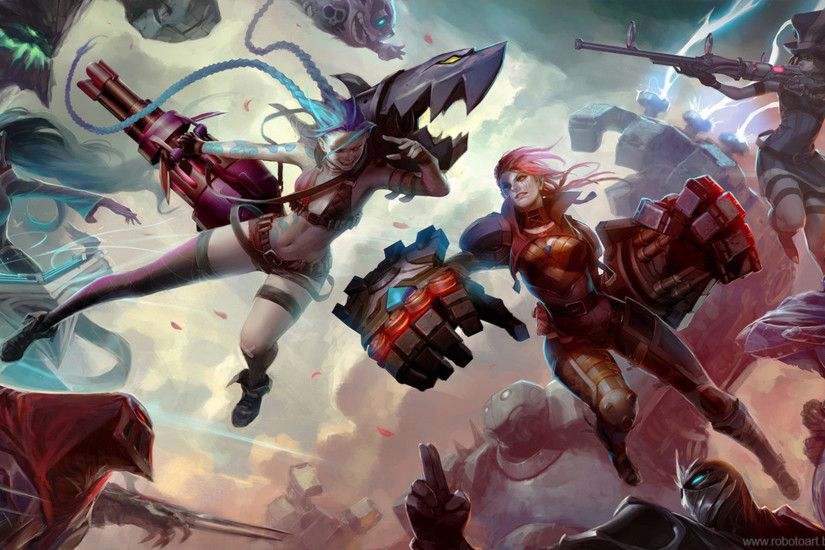 League Of Legends Jinx Wallpapers Picture As Wallpaper HD