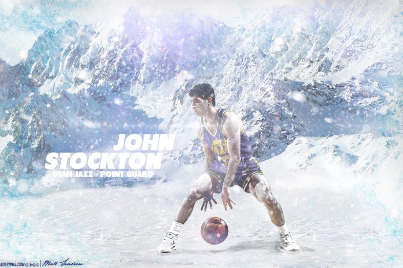 John Stockton Utah Jazz 2880x1800 Wallpaper