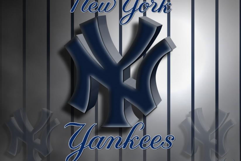New York Yankees 3D Logo Wallpaper | Free Download Wallpaper .