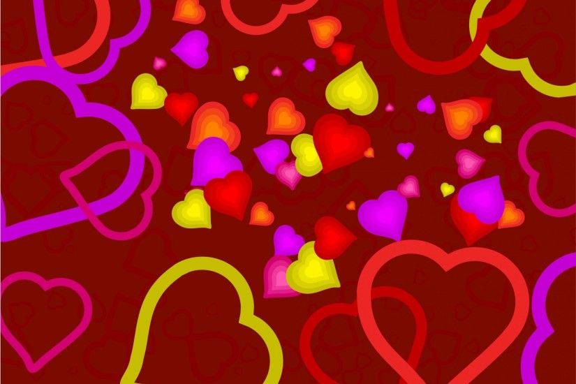 1920x1200 Cute Love Heart wallpaper HD -Free Pink Heart Wallpapers