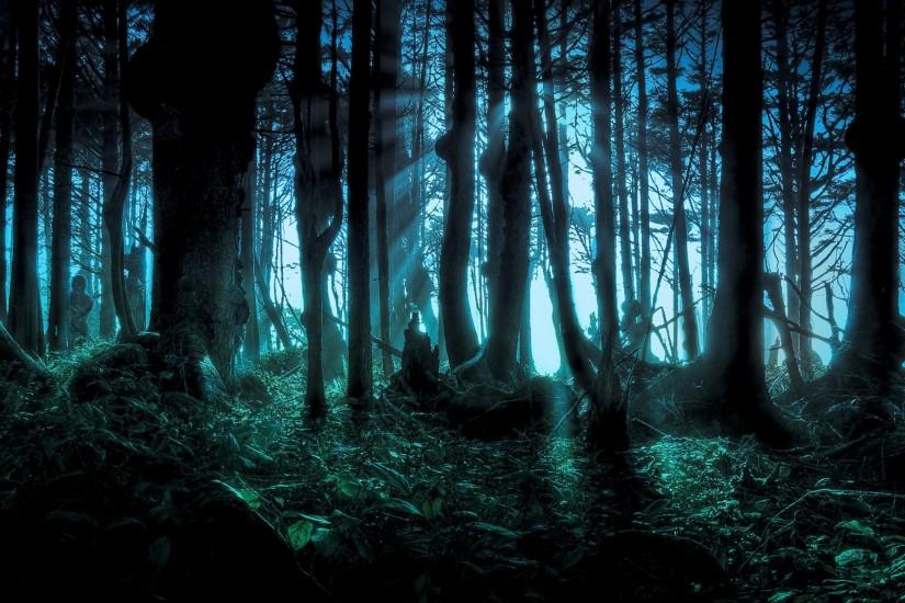 Scary Woods Wallpaper