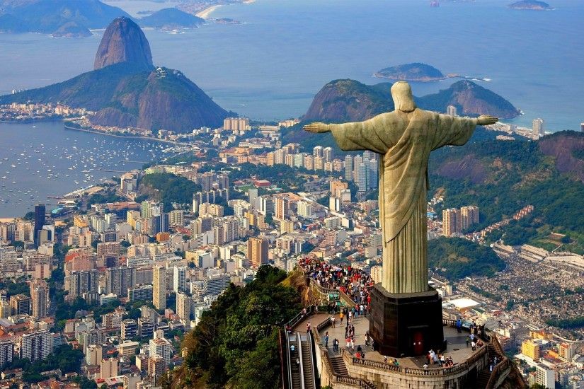 Cristo Redentor Statue Brazil Wallpaper