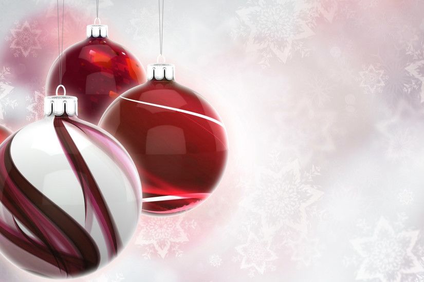 Red And White Christmas Background (19)