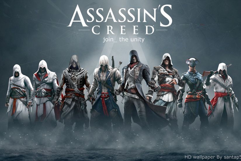 ... Assassin's Creed HD wallpaper by teaD by santap555