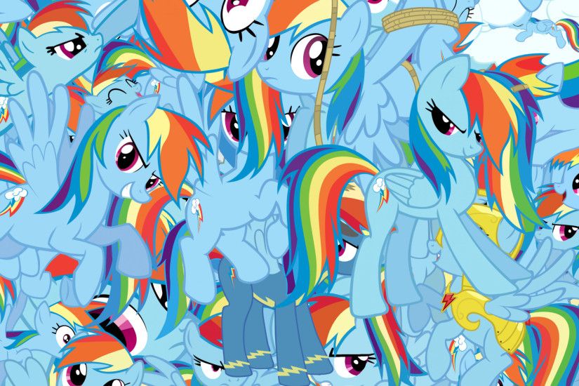 ... Magic Rainbow Dash Vector My Little Pony. Wallpaper 69211