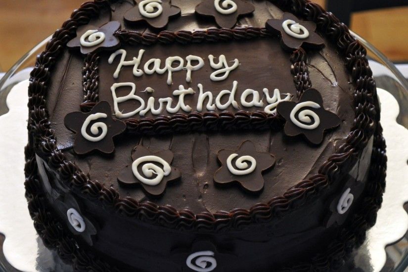 Happy Birthday Chocolate Cake Images HD Wallpapers 1080p