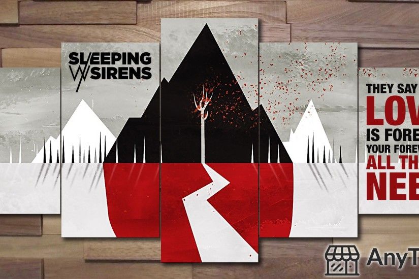 Canvas Wall Art - Sleeping With Sirens