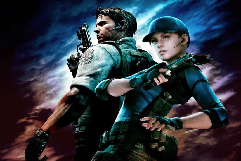 previous resident evil 5 wallpaper. Chris Redfield And Jill Valentine