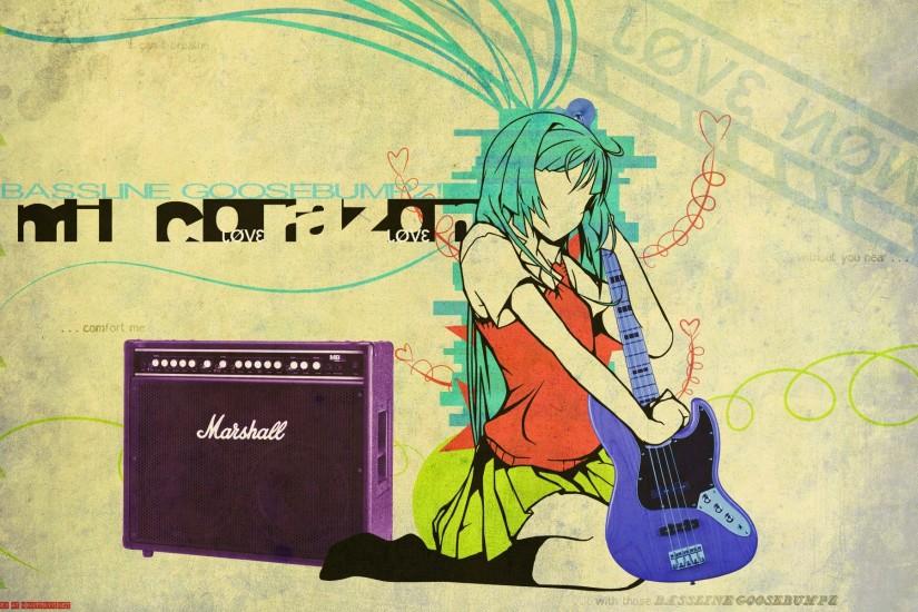 Anime - Music Wallpaper