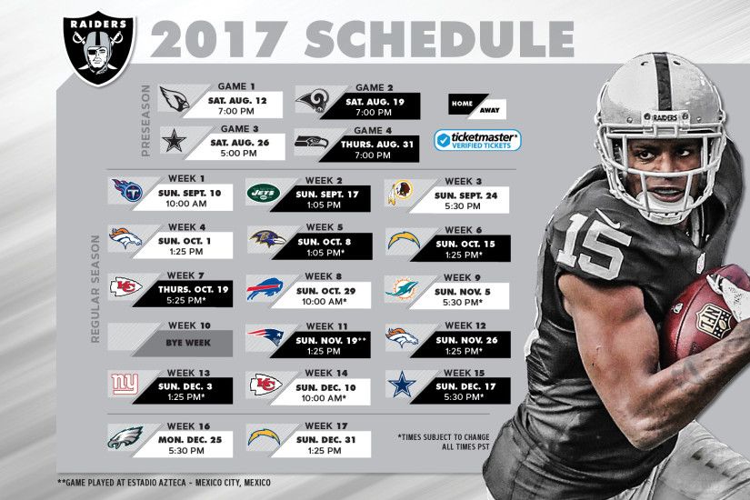 2017 Schedule Wallpaper