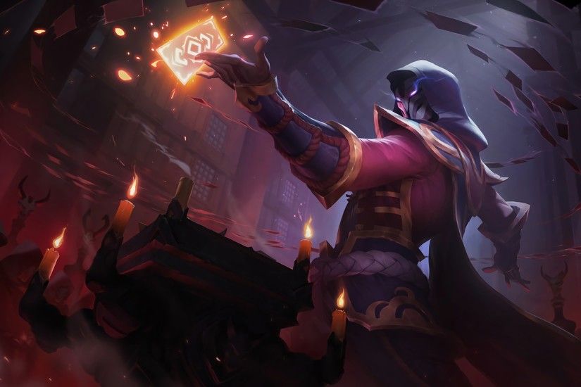 Blood Moon Twisted Fate wallpaper