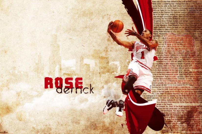 Derrick Rose 2011 Widescreen Wallpaper