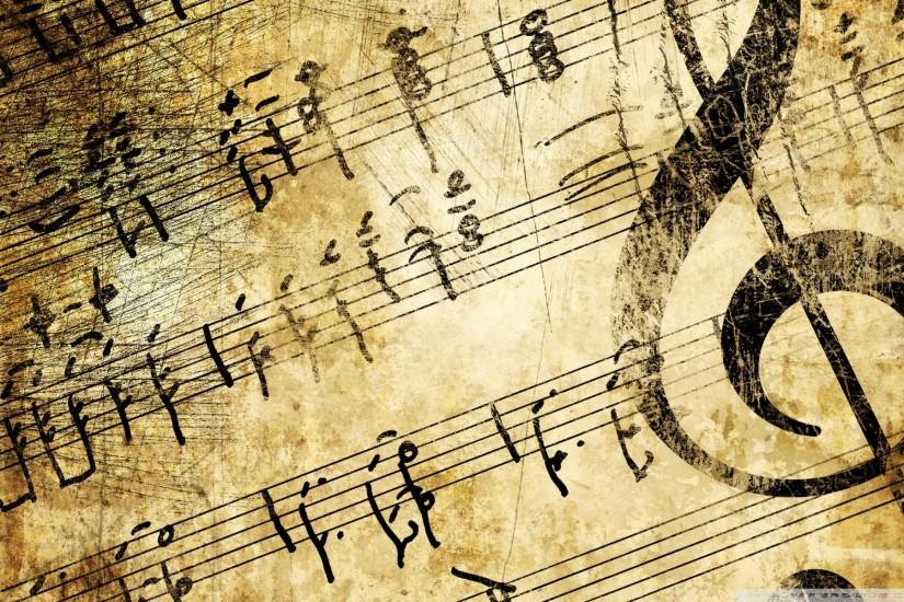 music notes background 1920x1200 for 4k