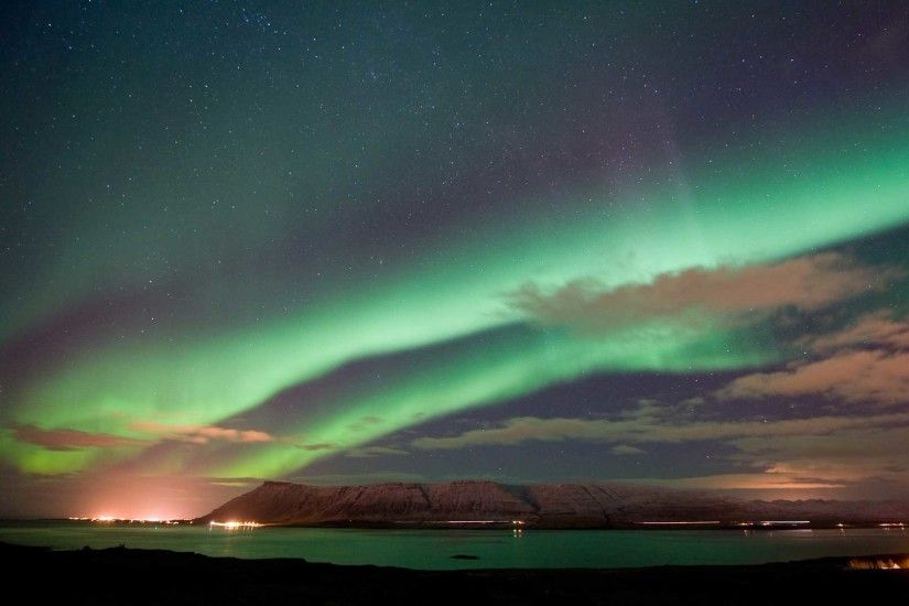 View the majestic northern lights from ViÃ°ey Island