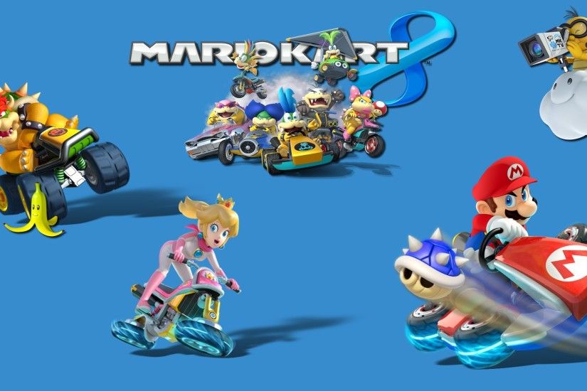 Mario Kart 8, Video Games, Toad (character), Mario Bros., Princess Peach,  Nintendo Wallpaper HD