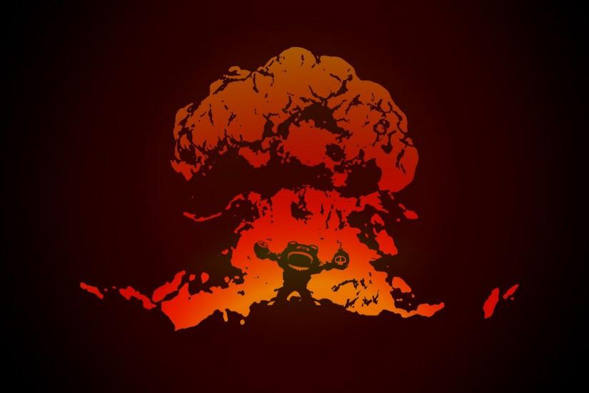 League of Legends Teemo Explosion Mushroom Cloud wallpaper