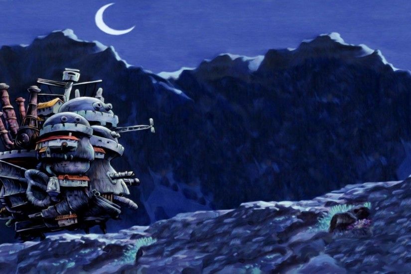 Howl's Moving Castle - Studio Ghibli Wallpaper