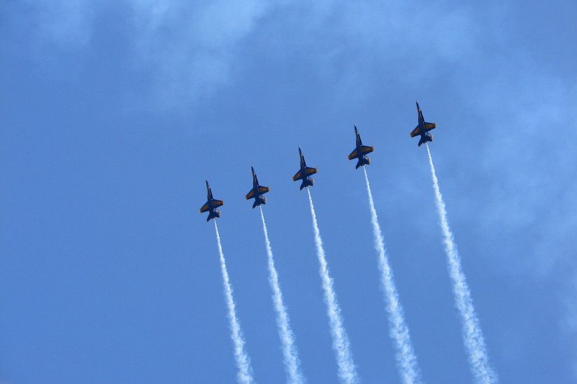 Blue, Angels, Air, Show, Flight, By, Fantasy, Stock, Wide, High,  Resolution, For, Desktop, Background, Pictures, Free, Hd Wallpaper, Samsung  Background ...