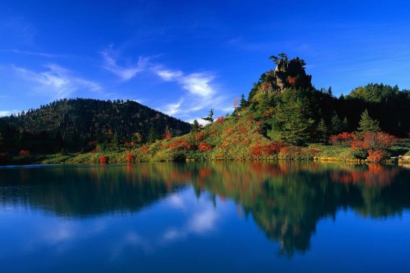 1920x1080 1920x1080 Hd blue lake and trees desktop backgrounds wide  wallpapers: 1280x800,1440x900,