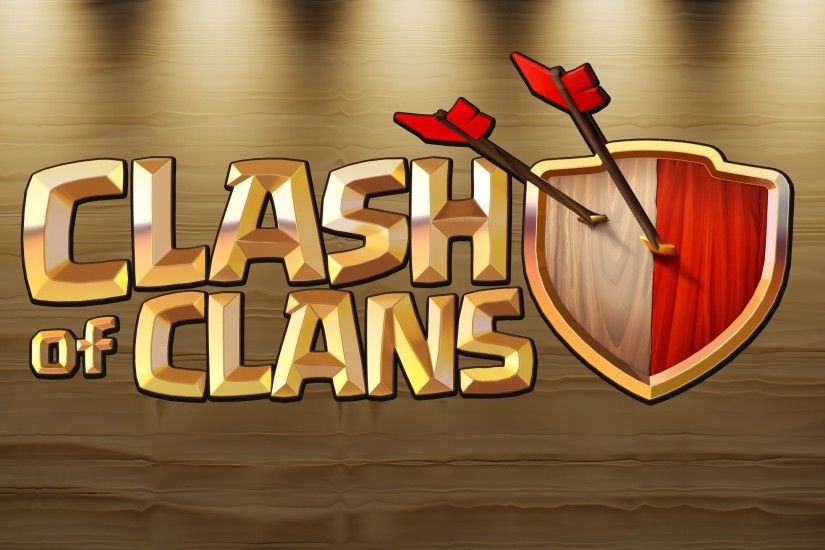 Clash Of Clans Logo Wallpaper Background 58486