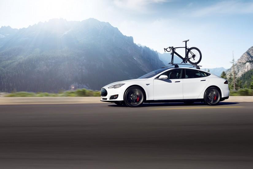 2015 Tesla Model-S P85D electric supercar wallpaper | 2560x1600 | 600827 |  WallpaperUP