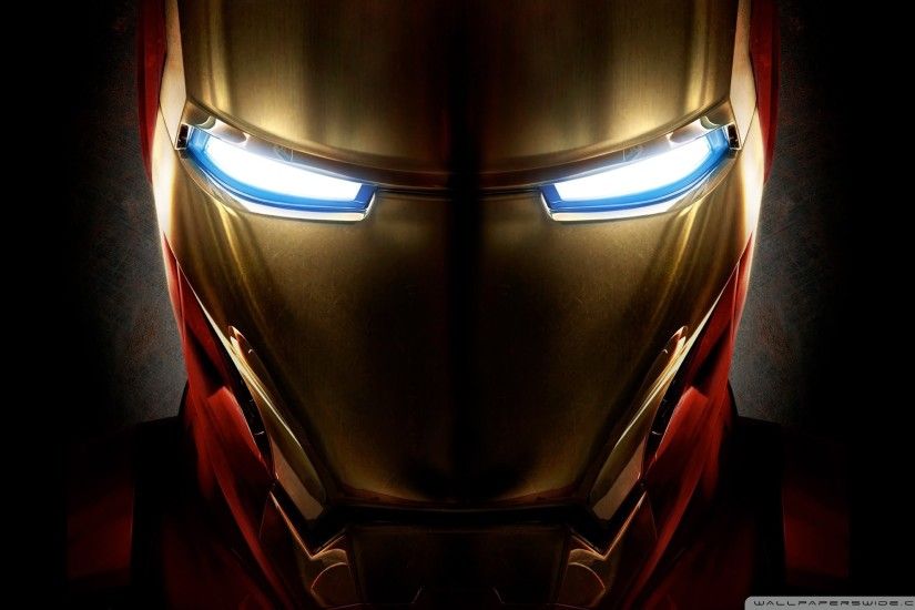 Iron Man Helmet HD Wide Wallpaper for Widescreen