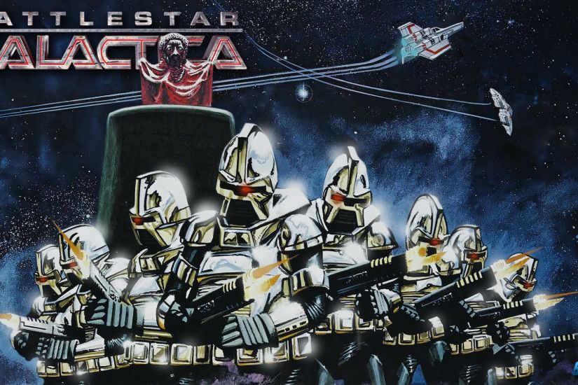 Classic Battlestar Galactica Wallpaper