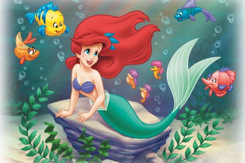 The Little Mermaid Wallpaper: Ariel & Friends