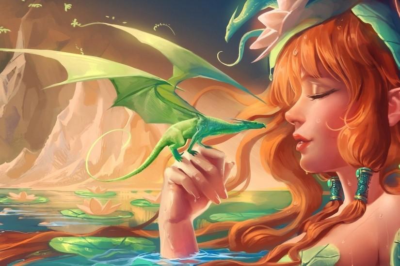 Fantasy Art Dragons Wallpaper 571204