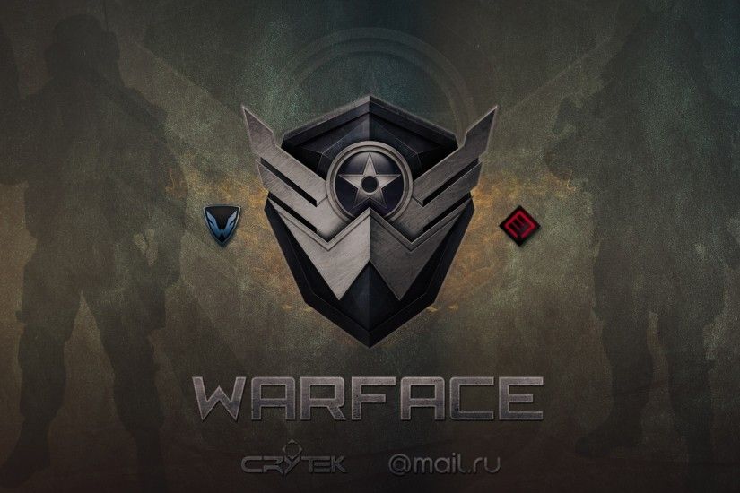 Preview wallpaper wf, warface, logo, game 2048x1152