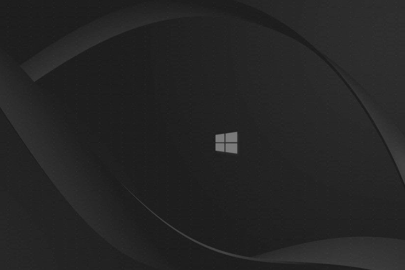 Wallpaper: Windows 10 Black Wallpaper HD 1080p. Upload at January 7 .