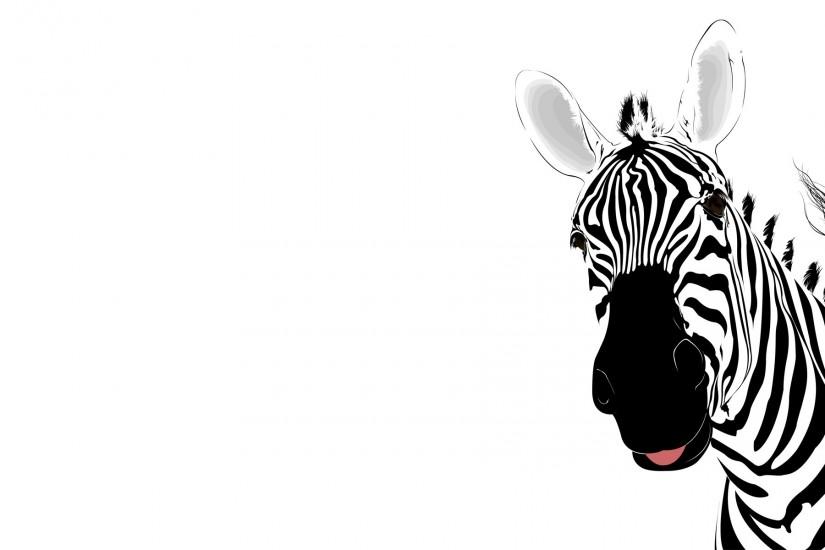 Zebra animal template