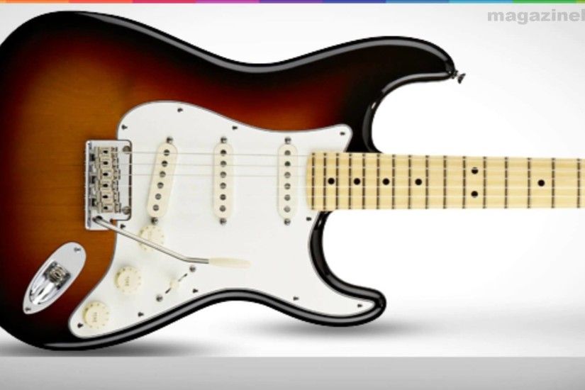 Guitarra ElÃ©trica Fender Stratocaster American Standard MN - Sunburst