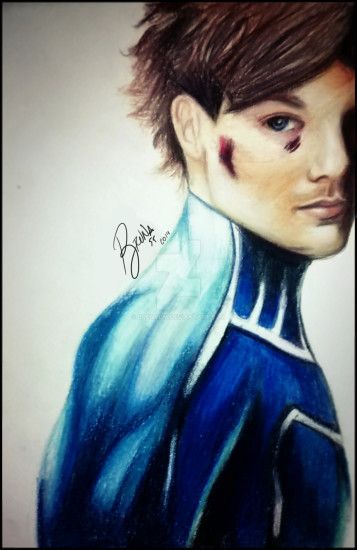 drawing of Louis Tomlinson by BrunaDM drawing of Louis Tomlinson by BrunaDM