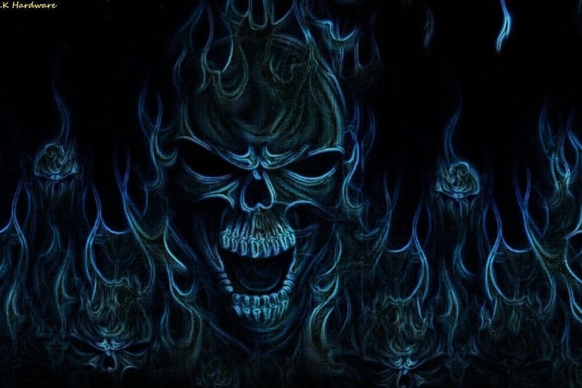 Dark Skull Fantasy Horror Abstract Dead Wallpaper