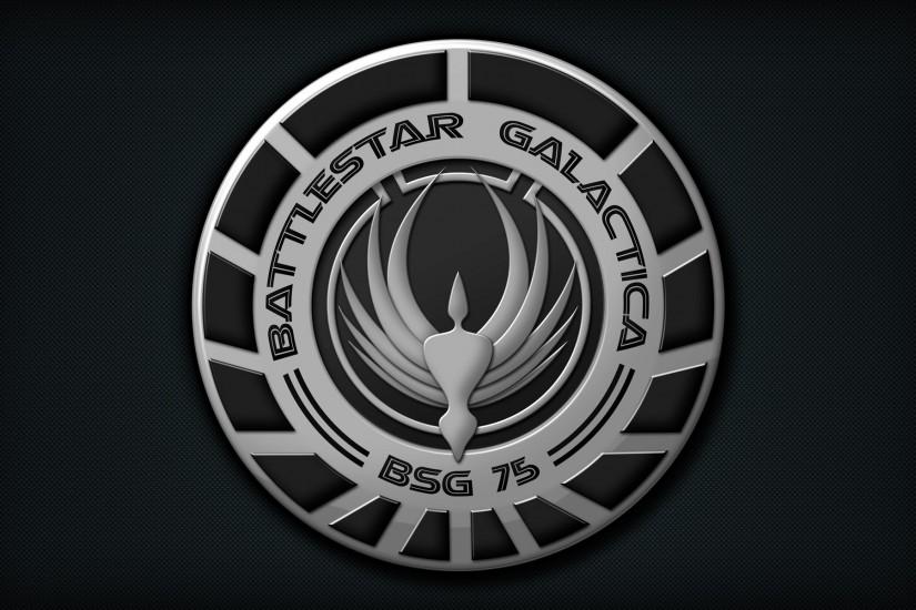 Battlestar galactica logos wallpaper
